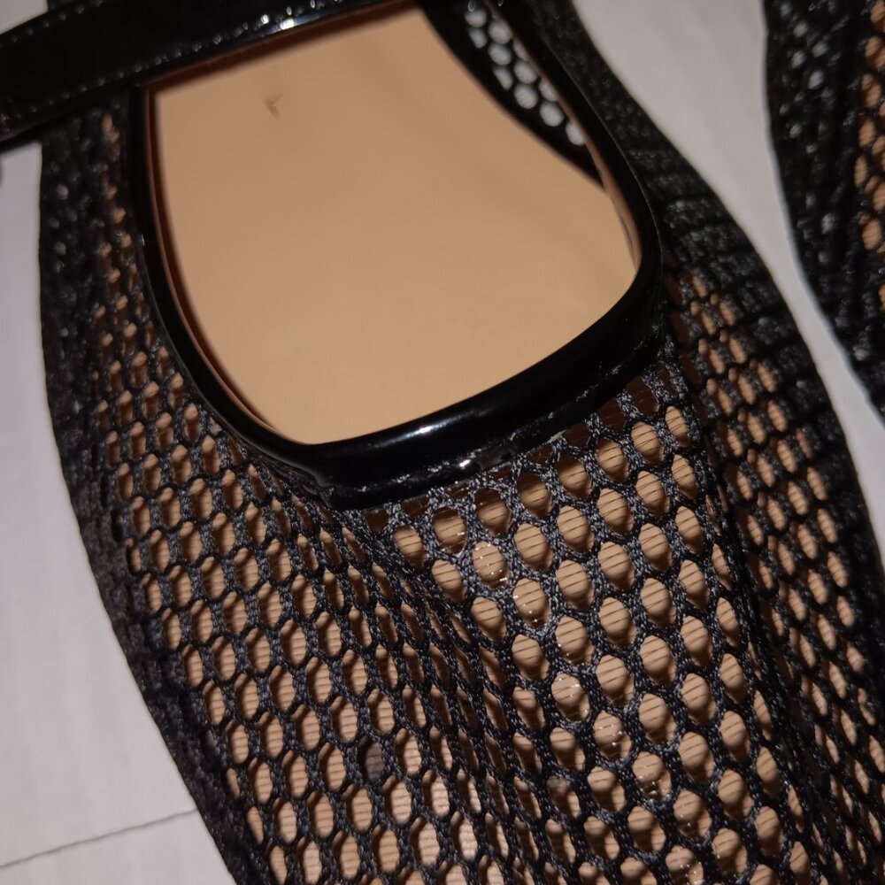 MESH MARY JANE BALLET FLATS - Picture 2 of 9